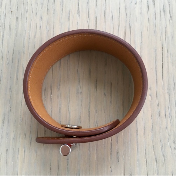 Hermes Capucine Hydra Swift Leather Bracelet - XS - Picture 3 of 8